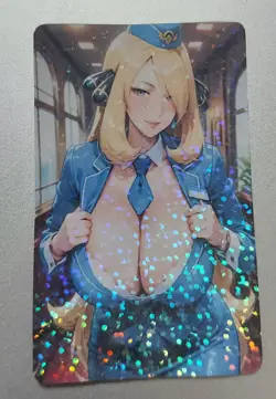 Pokemon Cynthia Waifu Card - Image 1