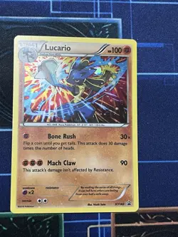 Mega Lucario ex 160/132 Ultra Rare Full Art Pokemon 2 Card Lot - Image 2