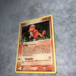 MP Ditto 61/113 Charmander EX Delta Species Common Nintendo Pokemon Card - Image 2