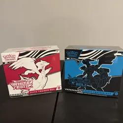 Pokemon Black Bolt & White Flare Elite Trainer Box ETB Set of 2 New/Sealed ✅ - Image 1