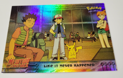 Topps Pokemon #40, Like it Never Happened Rainbow Holo/Foil, Mewtwo Strikes Back - Image 1