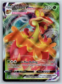 Flapple Vmax 019/163 Ultra Rare - 2021 Pokemon Battle Styles NM - Image 1