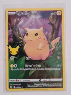 Pikachu | 2021 Celebrations | 005/025 | Holo Rare | Pokemon TCG - Image 1