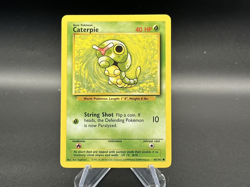 Caterpie - 45/102 Base Set - Pokemon TCG - 1999 - Image 1