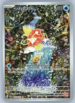 2023 Pokemon Magikarp 203/193 Sv02: Paldea Evolved Holo Illustration Rare NM IR - Image 1