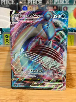 LAPRAS VMAX 050/202 SWSH Base Set Ultra Rare Pokemon TCG NM - Image 1
