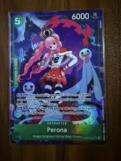 One Piece | Perona | OP14-033 | Alt Art (SR) | NM - Image 1