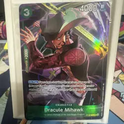 One Piece Dracule Mihawk ST12-003 Illustration Box Vol. 4 Promo Sealed - Image 1
