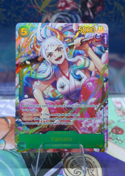 YAMATO - One Piece TCG OP01-121 - AA Alt Art Secret Rare SEC - PRB01 The Best - Image 1