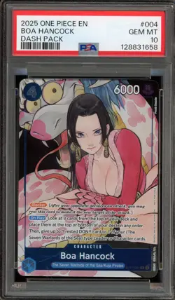 One Piece CCG Boa Hancock Dash Pk. ST17-004 PSA 10 Gem Mint - Image 1