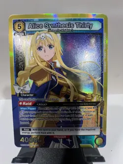 Alice Synthesis Thirty SR HOLO - Union Arena Sword Art Online UE07BT/SAO-1-013 - Image 1