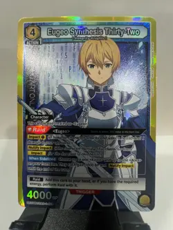 Eugeo Synthesis Thirty-Two SR UE07BT SAO-1-018 Union Arena Sword Art Online - Image 1