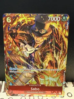 Sabo (Illustration Box Vol.5) OP05-007 One Piece Promotion Cards Foil - Image 1