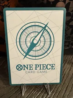 One Piece CCG Mihawk Don!! Card The Azure Sea's Seven Secret Foil OP14 NM - Image 2