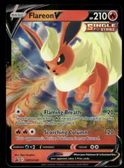 Flareon V - Promo Holo SWSH: Sword & Shield Promo Cards SWSH149 NM - Image 1