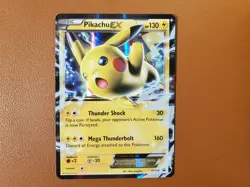 Pikachu EX Black Star Promo XY174 X & Y NM Reverse Holo Pokemon TCG Card - Image 1