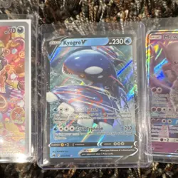 Lot of Pokemon Cards. Morpeko-Kyogre V-mewtwo Gx - Image 3