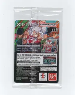 One Piece Monkey D. Luffy US Voyage College Basketball Promo Card Gonzaga SEALED - Image 2