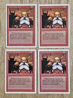 MTG - (x11) "Dwarven" Cards. All Red. Various Sets. All mint or NM - Image 3