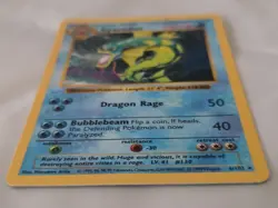 Gyarados 1999 Pokemon Unlimited Base Set Holo Card #06/102 - Image 5