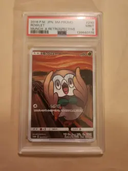 [MINT] PSA 9 Rowlet Munch A Retrospective 290/SM-P Pokemon Card Japanese Promo - Image 1