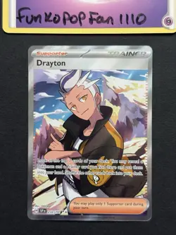 Drayton 232/191 Full Art Ultra Rare SV08: Surging Sparks Pokemon Card - Image 1
