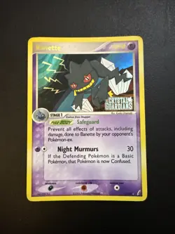 Pokemon 2006 Banette 1/100 Crystal Guardians Reverse Holo Rare Stamp Card- MP - Image 1
