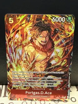 Portgas.D.Ace (Illustration Box Vol.5) ST15-005 One Piece Promotion Cards Foil - Image 1