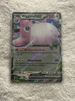 Wigglytuff EX NM 040/165 Scarlet & Violet 151 Pokemon Card - Image 1