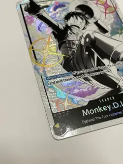 One Piece Card Game CCG TCG Monkey.D.Luffy ST29-001 Alt Art Leader Egghead READ! - Image 4