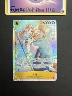 Nami SR EB03-053 Japanese ONE PIECE Card Heroines Edition - Image 1