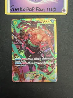 Roronoa Zoro OP06-118 SEC One Piece Card PRB-02 The Best Vol. 2 Japanese Bandai - Image 1