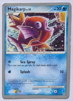 Magikarp Pokemon World Championships 2010 (Mychael Bryan) 65/100 Pokemon Card - Image 1