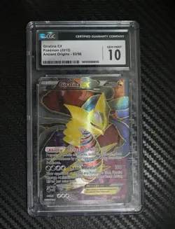 CGC 10 Giratina EX 2015 Ancient Origins 93/98 Ultra Rare Holo Pokemon Card - Image 1