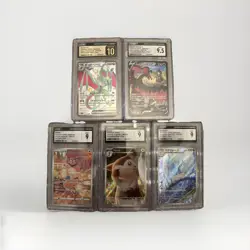 Pokemon CGC Graded Lot of 5 Slab Cards CGC Pristine 10 - Image 1