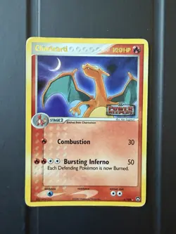 Charizard EX Power Keepers Reverse Holo Card 6/108 (All Damage Pictured) - Image 1