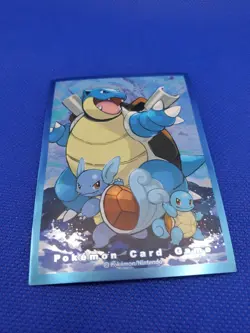 Kanto Big 3 Evolution Line ver 2 FULL SET Individual Card Sleeves Pokemon Japan - Image 3
