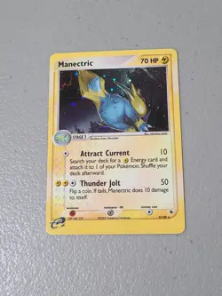 Pokemon Card - Manectric Ruby and Sapphire 9/109 Holo Rare - NM - Image 1