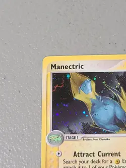 Pokemon Card - Manectric Ruby and Sapphire 9/109 Holo Rare - NM - Image 2