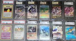 Pokemon Graded Card Lot of 12 - Image 1