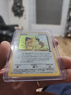 Pokemon - Meowth Black Star Promo - Holo Rare Card #10 - WOTC 1999-2000 - Image 5