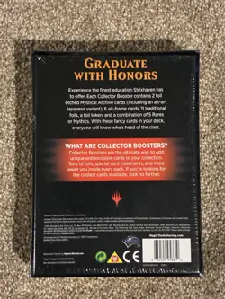 Magic The Gathering STRIXHAVEN School of Mages 15-Card Collector Booster Box 630509958610 - Image 2