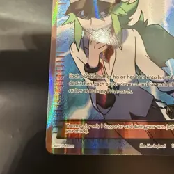 N Full Art Holo Noble Victories Black White Card 101/101 LP Lightly Played - Image 5