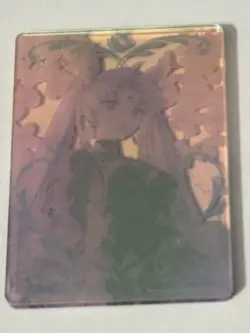 BLACK LADY THICK ACRYLIC MIRROR NS-5M09 Goddess Story Anime TCG CCG Anime Card - Image 2