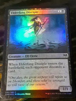Elderfang Disciple FOIL , Kaldheim , NM ,MTG,FREE SHIPPING - Image 2