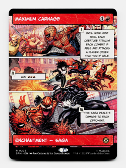 Maximum Carnage (Borderless) - [Marvel's Spider-Man] MTG Magic NM/M 🔥 - Image 1