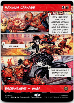 Maximum Carnage (Borderless) - [Marvel's Spider-Man] MTG Magic NM/M 🔥 - Image 3