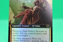 High Perfect Morcant (0373) (Extended Art) Lorwyn Eclipsed Foil NM - Image 3