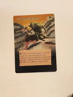 altered Survival of the Fittest - Exodus - Damaged MTG Magic Reserved - Image 1