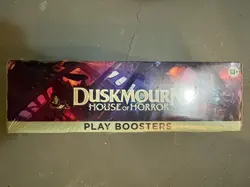Magic The Gathering Duskmourn House of Horror Play Booster Sealed Box MTG - Image 1